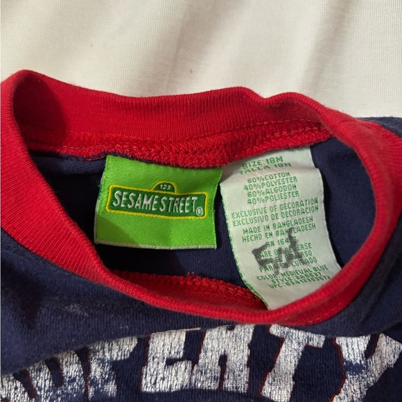 Vintage 2006 Sesame Street Elmo Toddler Shirt Size 18M Monster Club - Picture 4 of 7